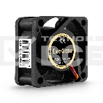 Вентилятор для корпуса ExeGate EX04015S3P-24 черный, 40 мм, 7500 об/мин, 32.6 дБ, 3 pin, фото 1