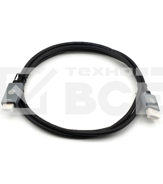 Кабель аудио-видео Cactus CS-DP-HDMI-1.2-2 DisplayPort (m)/HDMI (m) 2м. позолоч.конт. черный