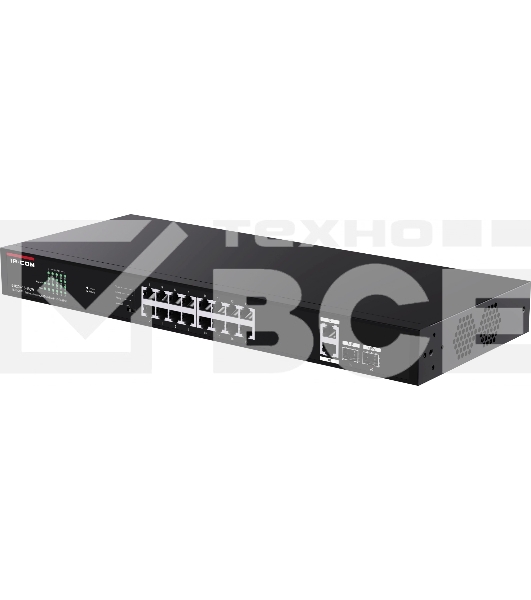 Коммутатор IP-COM 18PORT 1000M 2SFP G1120P-16-150W