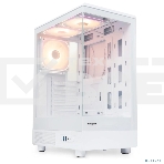 Компьютерный корпус HSPD F510, Panoramic Mid Tower, белый, TG, 0.5 SPCC, 3x120мм ARGB ATX, mATX, mITX 180/280/160мм 1x2.5', 1x3.5', 7xPCI 2xUSB-A 3.0 356x218x467мм, фото26