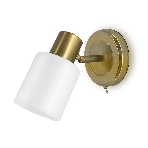 Светильник Ambrella light TR3967 BS/FR латунь/белый матовый  E27 max 40W 140*80*194, фото7