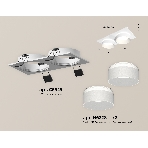 Комплект встраиваемого светильника Ambrella light XC6525061 SWH/FR белый песок/белый матовый MR16 GU5.3 (C6525, N6228), фото 1