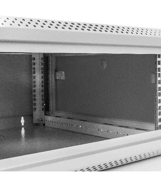 Шкаф телекоммуникационный 19' настенный 4U ExeGate EC-WM-4U.600.G.GREY (19”, 4U, 600x600x280mm (ШхГхВ), передняя дверь закаленное стекло, съемные боковые панели, пыле- и влагозащита IP23, светло-серый RAL 7035)