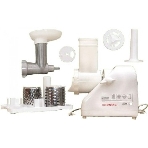 Мясорубка электрическая Белвар КЭМ-36/220-4-34 белый, 1000 Вт, 0.6 кг/мин, реверс, насадки - 5, фото4