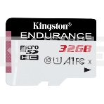 Флеш карта microSD 32GB Kingston microSDНC Class 10 A1 UHS-I Endurance 95R/30W  Card Only, фото4