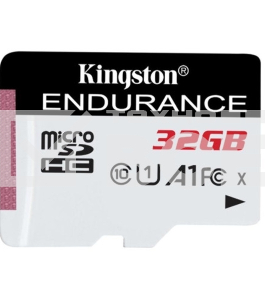 Флеш карта microSD 32GB Kingston microSDНC Class 10 A1 UHS-I Endurance 95R/30W  Card Only