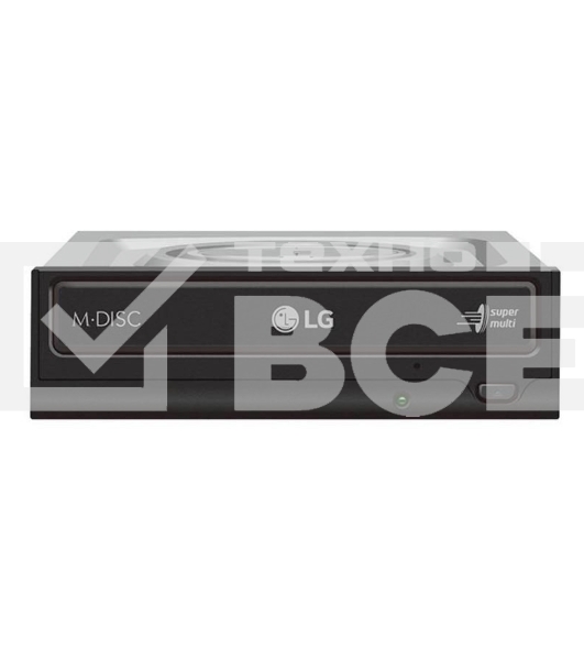 Оптический привод внутренний DVD-RW LG GH24NSD5 (SATA, черный) OEM