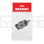 Сетевой штекер на шнур (1 шт.) (пакет БОПП) Rexant, фото 1