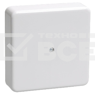Коробка КМ41212-01 распаячная Iek UKO10-075-075-020-K01 для о/п 75х75х20 мм белая (6 клемм 6мм2)