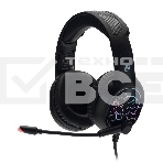 Наушники с микрофоном Oklick HS-L930G SNORTER черный/синий 2м мониторные USB оголовье (HS-L930G), фото 1