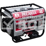 Электрогенератор бензиновый Ресанта БГ 6500 Э, 5.5 кВт, 66 дБ, 69.8 кг, фото 1