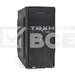 Компьютерный корпус Minitower ExeGate EX286439RUS BA-309U2-400W-8 (mATX, БП AA400 с вент. 8см, 1*USB+2*USB3.0, HD аудио, чер), фото 1
