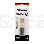 Бита для шуруповерта KRANZ Torx T30х50 мм (2 шт./уп.), фото 1