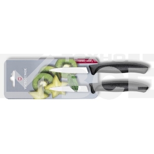 Набор ножей кухон. Victorinox Swiss Classic (6.7633.B) компл.: 2 шт черный блистер