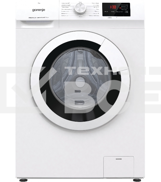 Стиральная машина Gorenje WHE72SFS белый загр. фронтальная макс.: 7 кг 1200об/мин класс: А