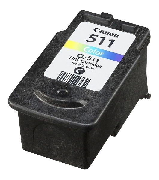 Картридж струйный CL-511 (2972B007) для Canon PIXMA MP240, PIXMA MP260, PIXMA MX320, PIXMA MX330 EMB, Цветной, 244стр., 9 мл.