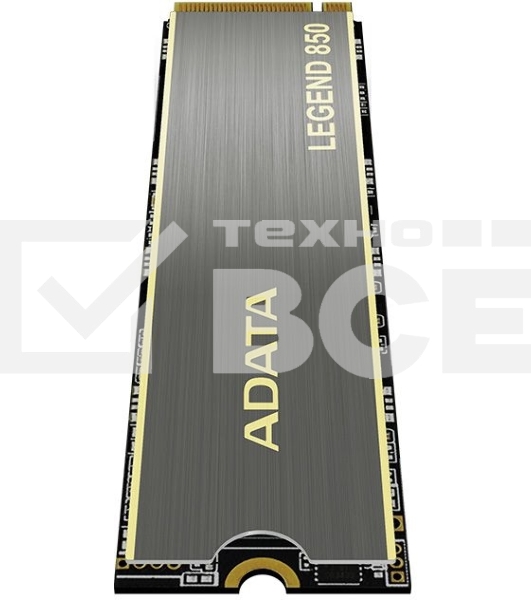 Накопитель SSD ADATA LEGEND 850, 1Tb, PCIe 4.0 x4, M.2 2280, NVMe, R/W 5000/4500, с радиатором