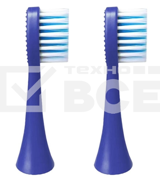 Насадка для зубной щетки GEOZON 2 PCS BLUE G-HLB03BLU