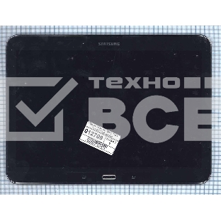 Модуль (матрица + тачскрин) для Samsung Galaxy Tab 4 10.1 SM-T530 черный с рамкой