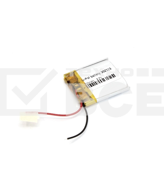 Аккумулятор Li-Pol (батарея) 3x23x23мм 2pin 3.7V/160mAh