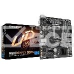 Материнская плата Gigabyte H610M H V3 DDR4, LGA 1700, Intel H610, 2xDDR4, 4xSATA, 1xM.2, 1xPCIe 4.0 x16, 1xPCIe x1, 1xHDMI, 1x 1Gb LAN, 2xUSB-A 3.2 Gen 1, 4xUSB-A 2.0, 3x 3.5 мм, 7.1, mATX, фото 1