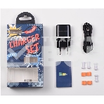 Сетевое зарядное устройство СЗУ 2USB 2.4A для Lightning 8-pin More choice NC22i (Black), фото3