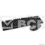 Комплект беспроводной ExeGate Professional Standard Combo MK210 (клавиатура полноразмерная влагозащищенная 104кл. + мышь оптическая 1200dpi, 3 кнопки и колесо прокрутки; USB, радиоканал 2,4 ГГц, радиус действия до 10м, черный, Color Box), фото2