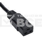 Кабель питания Cablexpert Россия PC-S22-C19-2.5-3M, Schuko-C19, 3x2.5мм2, 16A, с заземлением, медь, 3м, черный, пакет, фото3