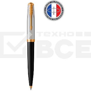 Ручка шариковая Parker 51 Premium (CW2169062) Black St.Steel GT M черн. черн. подар.кор.