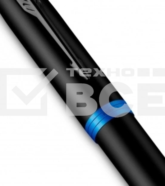 Ручка перьевая Parker IM Vibrant Rings F315 (2172858) Marine Blue PVD F сталь нержавеющая подар.кор.