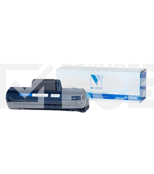 Картридж лазерный NVP совместимый NV-W1106A (БЕЗ ЧИПА) ( БЕЗ ГАРАНТИИ) для HP 107a/107w/135w/135a/137fnw (1000k)