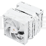 Кулер для процессора Thermalright Royal Pretor 130 белый (4-pin PWM, 158mm, Ni/Cu, 6x6mm, 1x120+1x130mm, 80.45CFM/81.88CFM, 29.4dBA/28.3dBA, 2150PM/1750RPM, S: 1200, 1700, 1851, 2011, 2066, 115X, AM4, AM5, white), фото6