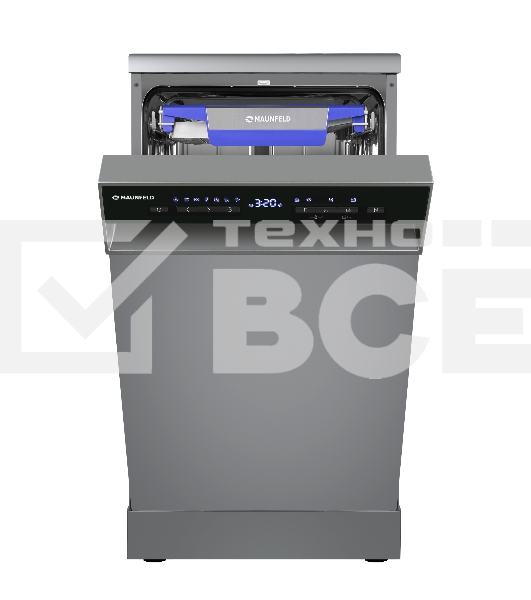 Посудомоечная машина Maunfeld MWF45331S Inverter 2100 Вт, нержавеющая сталь