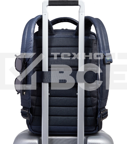 Рюкзак Piquadro Cronus CA6687S134/BLU синий кожа