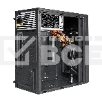 Компьютерный корпус Minitower ExeGate BAA-109U2-UN500 (mATX, БП UN500 с вент. 12см, 2*USB+2*USB 3.0, аудио, черный), фото4