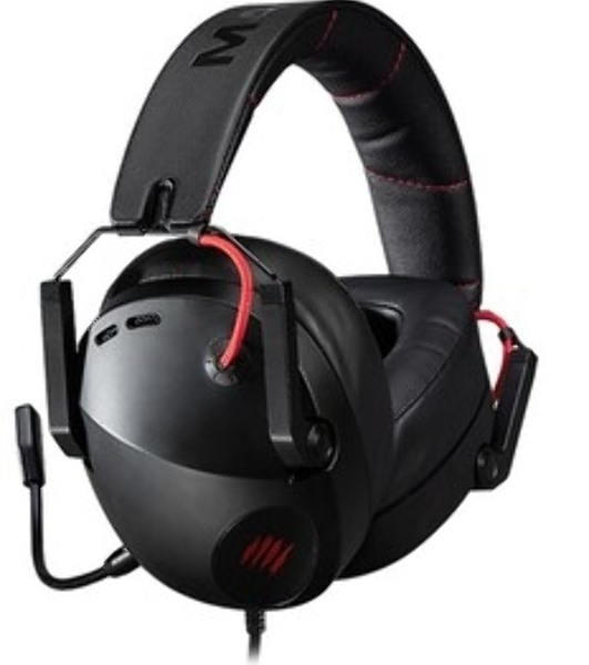 Гарнитура Mad Catz Pilot Pro чёрный, беспроводная + проводная, Bluetooth/радиоканал/3.5 мм, до 60 ч