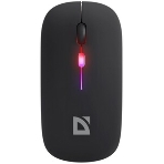 Мышь беспроводная Defender Coda MB-261 черный, 1600 dpi, радиоканал, Bluetooth, USB, кнопки - 4, фото10