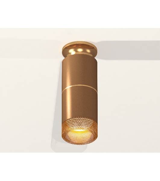 Светильник Ambrella Light XS6304191 SCF/PYG/CF кофе песок/золото желтое полированное/кофе MR16 GU5.3
