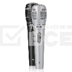 Микрофон проводной BBK CM215 2.5м черный/серебристый, фото 1
