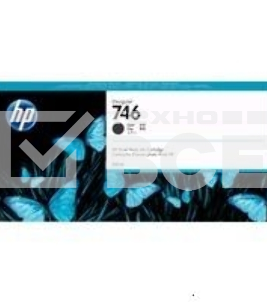 Картридж струйный HP 746 300-ml фото черный Ink Cartridge