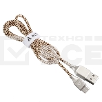 Кабель USB ACD-Titan Type-C ~ USB-A Нейлон, 1м, желто-черный (ACD-U927-C2Y), фото7
