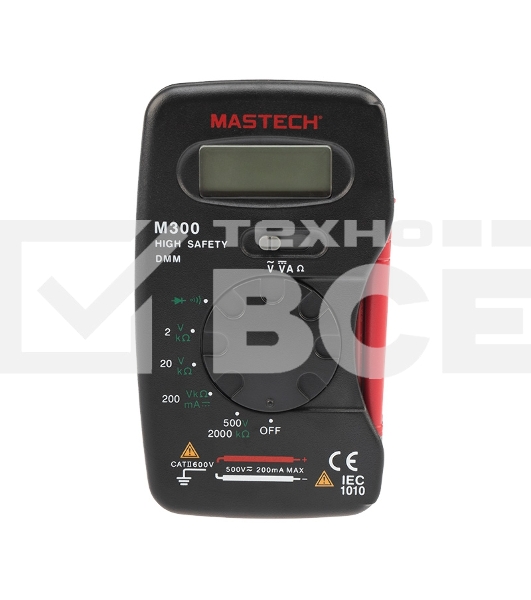 Портативный мультиметр M300 MASTECH