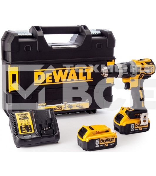 Дрель DEWALT DCD796P2-QW, 460 Вт, сетевая, ударная