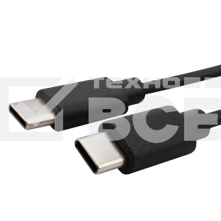 Кабель Type-C - Type-C 2A/1m/PVC/black/REXANT 