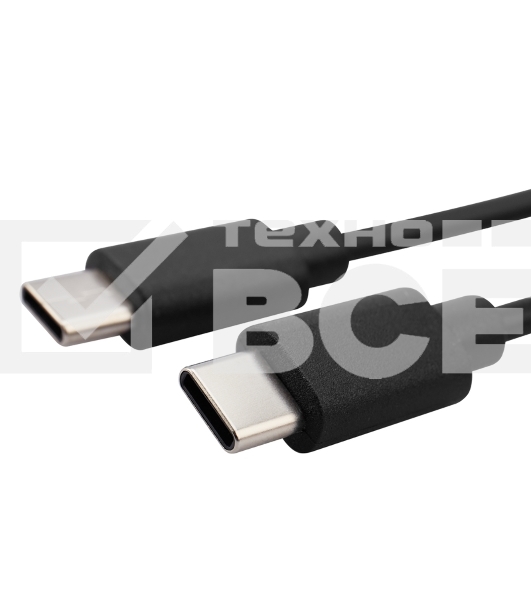 Кабель Type-C - Type-C 2A/1m/PVC/black/REXANT 