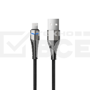 Кабель Accesstyle AL24-F100LED Black