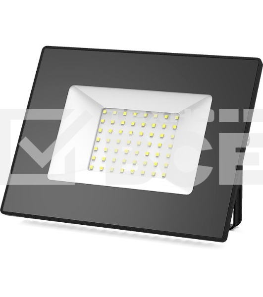 Прожектор светодиодный Gauss Elementary 50Вт 3510лм IP65 6500К черный ПРОМО