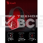 Наушники с микрофоном A4Tech Bloody G230 черный 2м накладные USB оголовье (G230), фото16