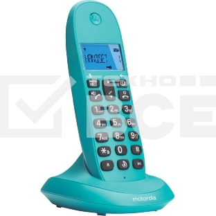Радиотелефон Dect Motorola C1001LB+ бирюзовый