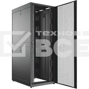 Шкаф телекоммуникационный C3 Solutions 42U 800x1050, черный, дверь перф.